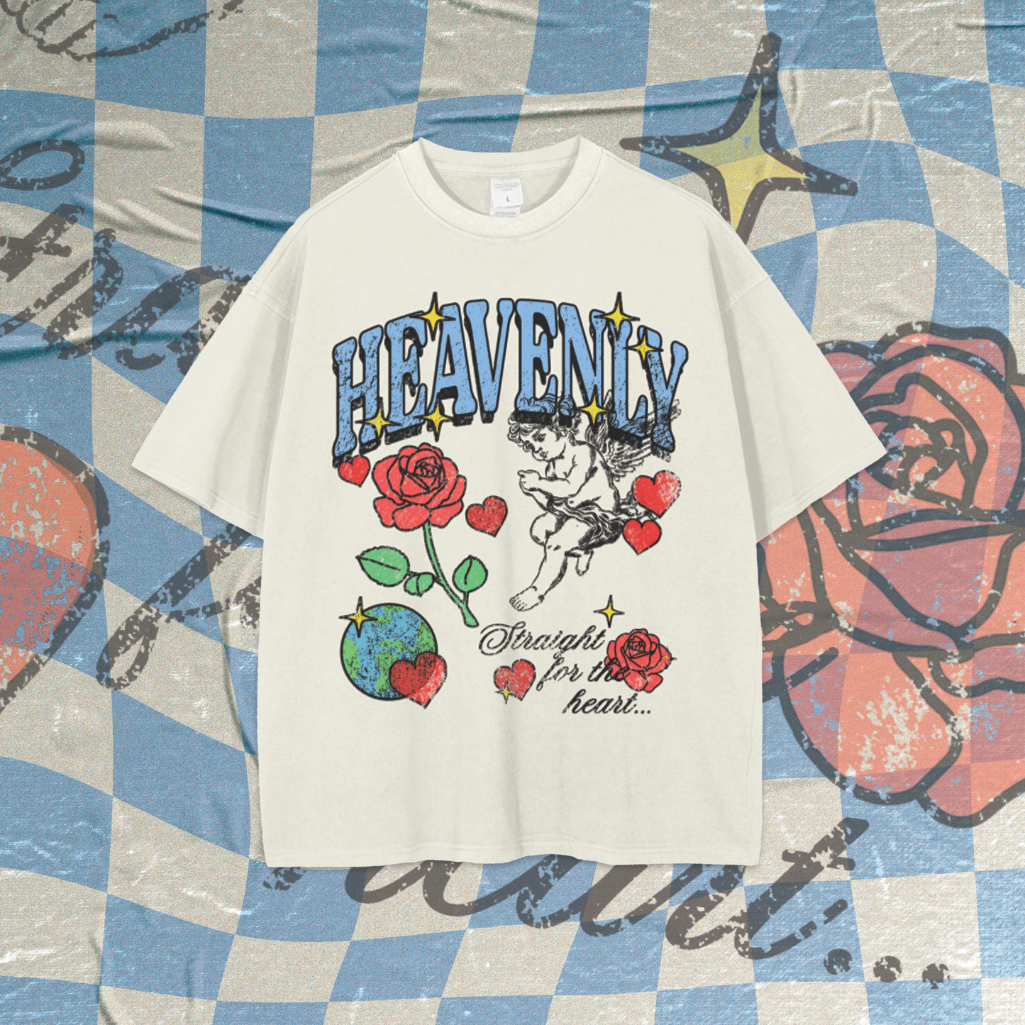 "HEAVENLY" Graphic TEE