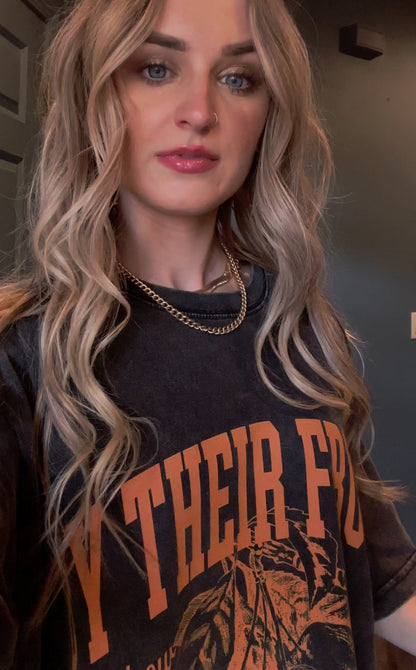 "BY THIER FRUITS" Boxy Vintage Tee